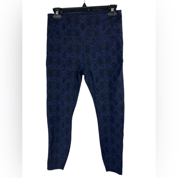 Athleta ULTIMATE STASH POCKET SNAKE 7/8 TIGHT size small‎ - Picture 1 of 6
